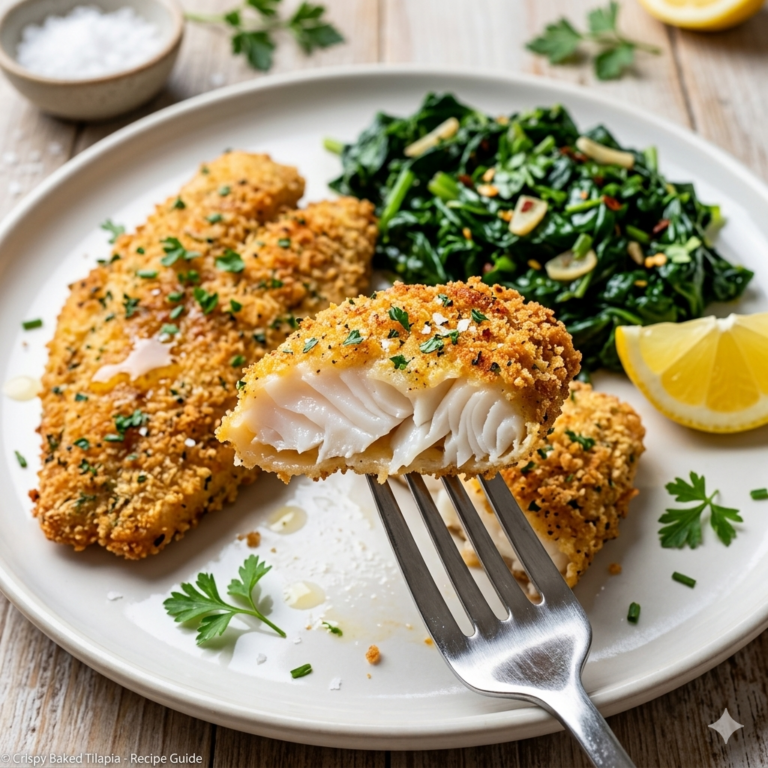 Crispy Oven-Baked Fish Fingers